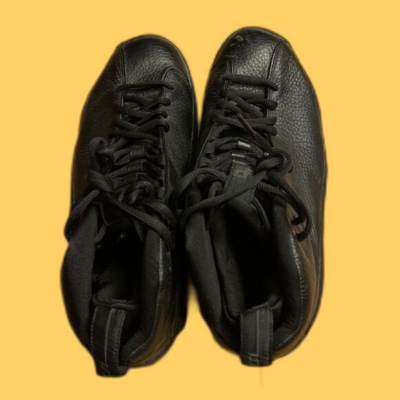 Nike Pippen 2 Triple Black 2006 Shoes Sneakers Size 12 312545-002 - Picture 4 of 5